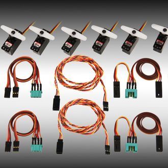 Set de servos pour modèles