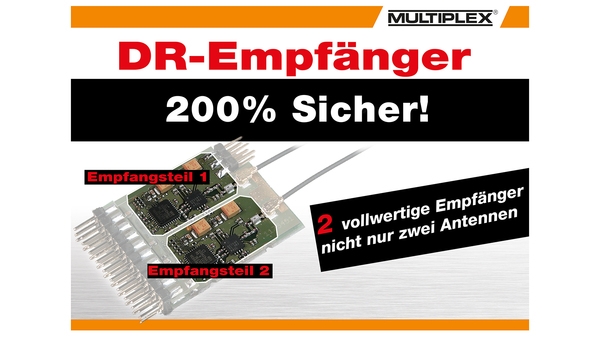 MULTIPLEX RX-9-DR M-LINK 2,4 GHZ Récepteur